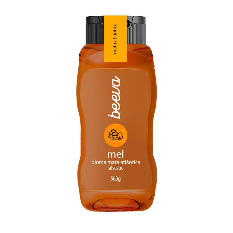 Frente da bisnaga de Mel Silvestre 560g Beeva