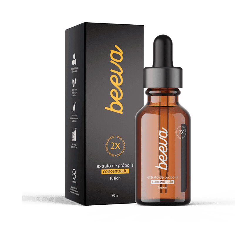 Extrato de Própolis Fusion 22% com caixa e frasco