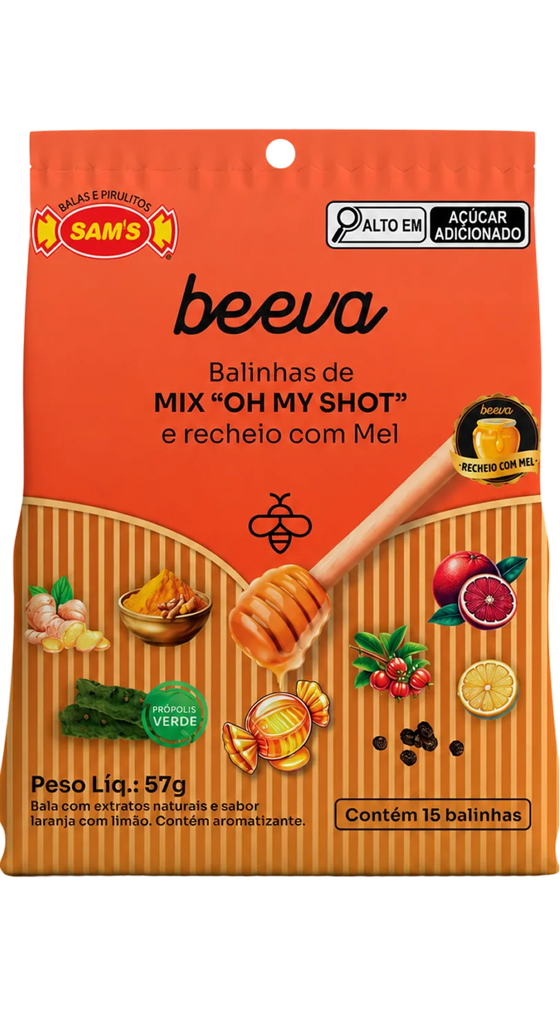 Balinha de Mix Oh My Shot Recheada